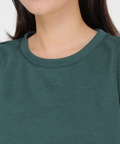 ikka(イッカ)の「カッソー袖切り替えレーヤードプルオーバー(Tシャツ/カットソー・レディース・ブラック/ベージュ/ネイビー/グリーン・S/M/L)」の18枚目の写真