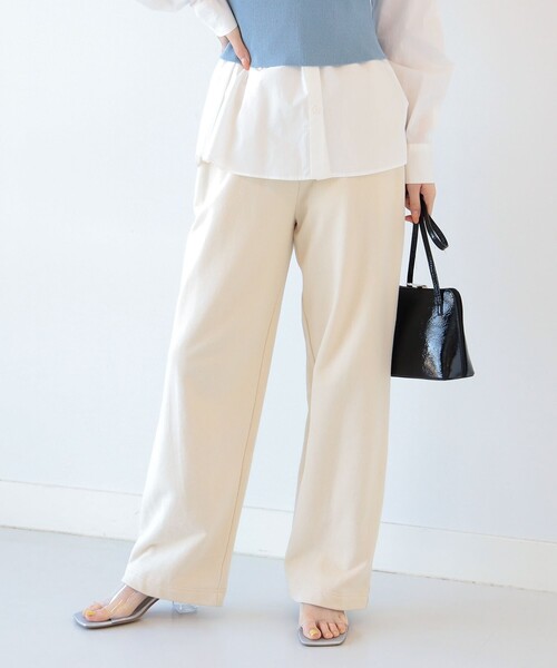 Ray BEAMS(レイビームス)の「Ray BEAMS / カラー スウェット パンツ(スウェットパンツ・レディース・ナチュラル/ロイヤルブルー/レッド系その他3・0/1)」の10枚目の写真