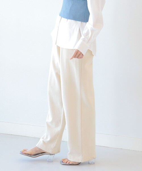 Ray BEAMS(レイビームス)の「Ray BEAMS / カラー スウェット パンツ(スウェットパンツ・レディース・ナチュラル/ロイヤルブルー/レッド系その他3・0/1)」の13枚目の写真