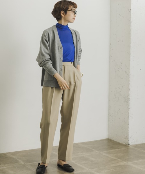 URBAN RESEARCH（アーバンリサーチ）の「メッシュハイネックカットソー（Tシャツ/カットソー・レディース・ブルー/ブラウン系その他/イエロー系その他・FREE）」の11枚目の写真