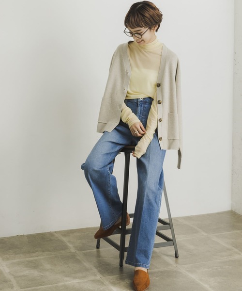 URBAN RESEARCH（アーバンリサーチ）の「メッシュハイネックカットソー（Tシャツ/カットソー・レディース・ブルー/ブラウン系その他/イエロー系その他・FREE）」の15枚目の写真