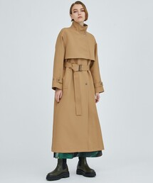 CITY TOKYO | 【BLACKはZOZO限定！】トリプルクロススタンドコート(ステンカラーコート)