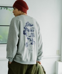 WHIMSIC | 【ink×FOTL×WHIMSIC】 プリントスウェットプルオーバー(スウェット)