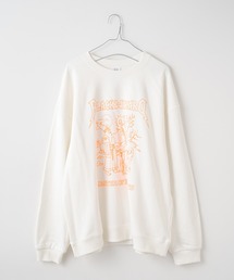 WHIMSIC | 【ink×FOTL×WHIMSIC】 プリントスウェットプルオーバー(スウェット)