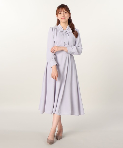 セール Passe レッセパッセ のワンピース ボウタイジョーゼットワンピース をセール価格で購入できます Laisse ボウタイジョーゼットワンピース ワンピース ワンピース ドレス Passe レッセパッセ のファッション ワンピース Laisse