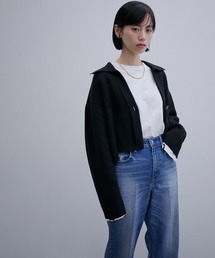 ADAM ET ROPE' | クロップドニットジャケット(カーディガン/ボレロ)