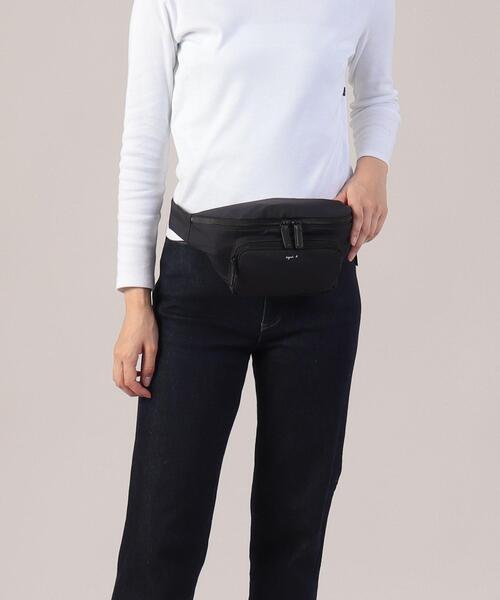 agnes b.（アニエスベー）の「ウエストポーチ (TAS08－03)（ボディバッグ/ウエストポーチ・レディース・ブラック・FREE）」の8枚目の写真