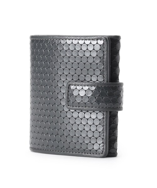 HIROKO HAYASHI（ヒロコハヤシ）の「◆CARDINALE(カルディナーレ)薄型二つ折り財布（財布・レディース・チャコールグレー/ブラック/ホワイト・00）」の18枚目の写真