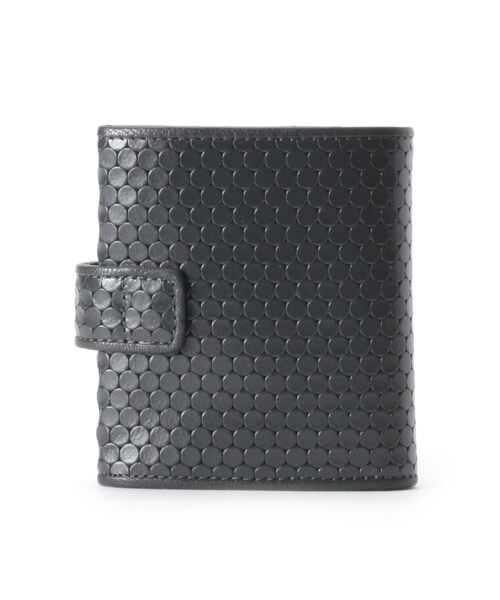 HIROKO HAYASHI（ヒロコハヤシ）の「◆CARDINALE(カルディナーレ)薄型二つ折り財布（財布・レディース・チャコールグレー/ブラック/ホワイト・00）」の7枚目の写真