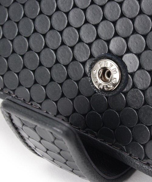 HIROKO HAYASHI（ヒロコハヤシ）の「◆CARDINALE(カルディナーレ)薄型二つ折り財布（財布・レディース・チャコールグレー/ブラック/ホワイト・00）」の16枚目の写真