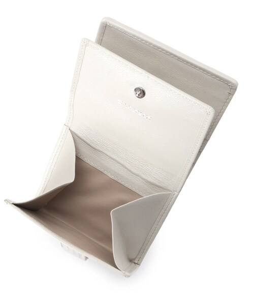 HIROKO HAYASHI（ヒロコハヤシ）の「◆CARDINALE(カルディナーレ)薄型二つ折り財布（財布・レディース・チャコールグレー/ブラック/ホワイト・00）」の17枚目の写真