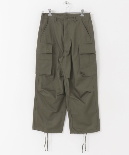 URBAN RESEARCH（アーバンリサーチ）の「URBAN RESEARCH iD　T/Cヘリンボンオーバーカーゴパンツ（その他パンツ・メンズ・カーキ/ライトベージュ・LARGE/MEDIUM）」の10枚目の写真