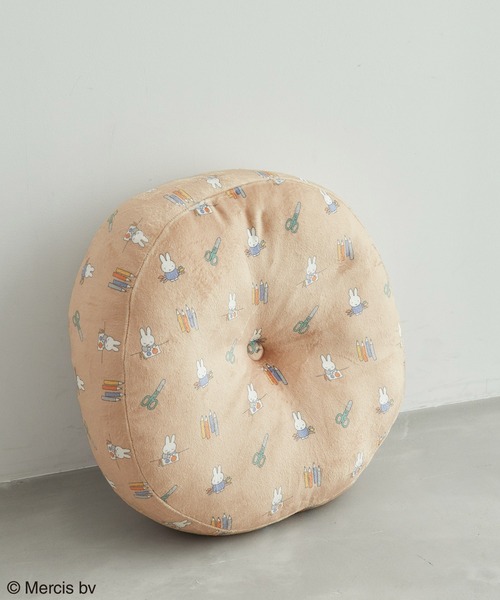 Miffy（ ミッフィー）の「miffy(ミッフィー )×ROPE' PICNIC/ビッグクッション（クッション/クッションカバー・レディース・ライトグリーン/ピンク系その他2・FREE）」の2枚目の写真