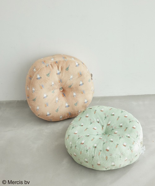 Miffy（ ミッフィー）の「miffy(ミッフィー )×ROPE' PICNIC/ビッグクッション（クッション/クッションカバー・レディース・ライトグリーン/ピンク系その他2・FREE）」の9枚目の写真