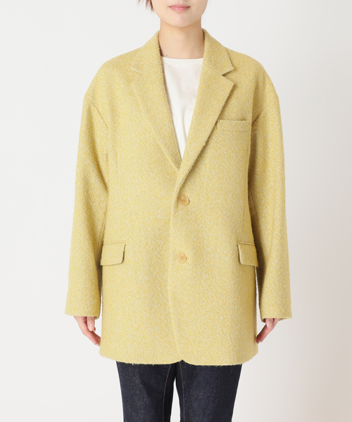 セール】ウールヘリンボンコートジャケット（その他アウター