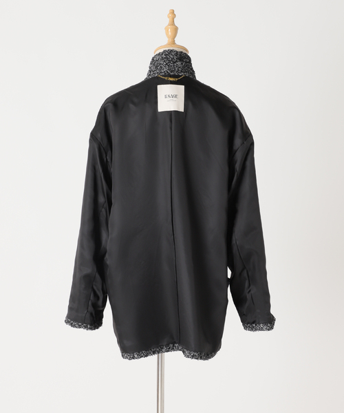 セール】ウールヘリンボンコートジャケット（その他アウター