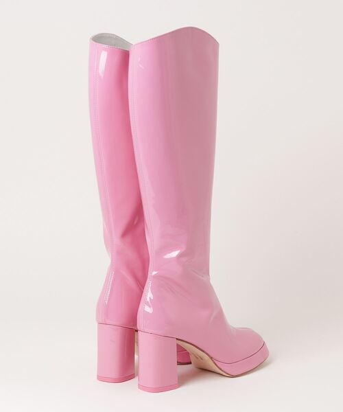 miista（ミスタ）の「EIRLYS（ブーツ・レディース・ピンク・37）」の3枚目の写真