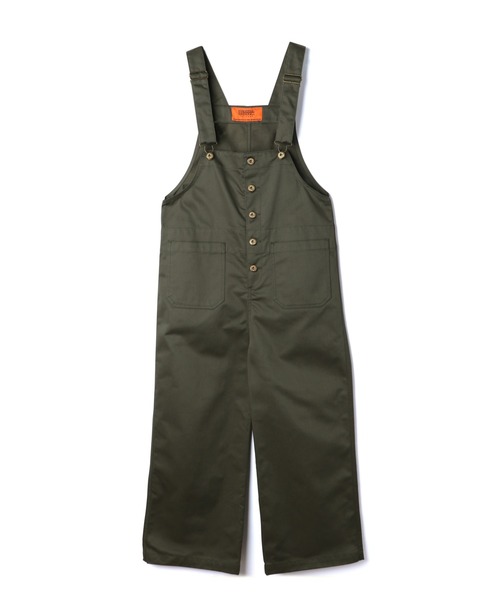 UNIVERSAL OVERALL（ユニバーサルオーバーオール）の「レディース オーバーオール【BASIC OVERALL】（サロペット/オーバーオール・レディース・ネイビー/ベージュ/モカ/ブラック/カーキ/グリーン/チャコールグレー/モスグリーン・F）」の8枚目の写真