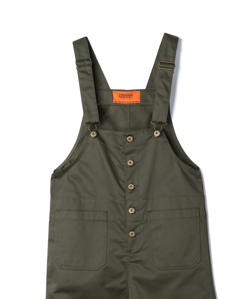 UNIVERSAL OVERALL（ユニバーサルオーバーオール）の「レディース オーバーオール【BASIC OVERALL】（サロペット/オーバーオール・レディース・ネイビー/ベージュ/モカ/ブラック/カーキ/グリーン/チャコールグレー/モスグリーン・F）」の13枚目の写真