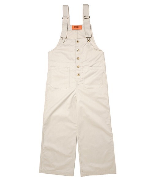 UNIVERSAL OVERALL（ユニバーサルオーバーオール）の「レディース オーバーオール【BASIC OVERALL】（サロペット/オーバーオール・レディース・ネイビー/ベージュ/モカ/ブラック/カーキ/グリーン/チャコールグレー/モスグリーン・F）」の16枚目の写真