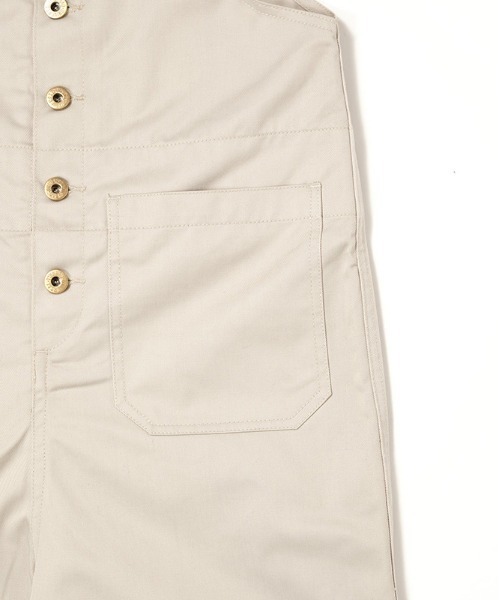 UNIVERSAL OVERALL（ユニバーサルオーバーオール）の「レディース オーバーオール【BASIC OVERALL】（サロペット/オーバーオール・レディース・ネイビー/ベージュ/モカ/ブラック/カーキ/グリーン/チャコールグレー/モスグリーン・F）」の20枚目の写真