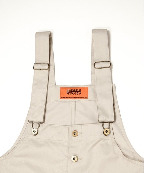 UNIVERSAL OVERALL（ユニバーサルオーバーオール）の「レディース オーバーオール【BASIC OVERALL】（サロペット/オーバーオール・レディース・ネイビー/ベージュ/モカ/ブラック/カーキ/グリーン/チャコールグレー/モスグリーン・F）」の21枚目の写真
