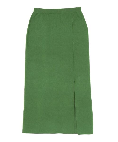 LAGUNAMOON（ラグナムーン）の「【WEB限定】スリットロングニットスカート（スカート・レディース・グリーン/ベージュ/ピンク/ブラウン・FREE）」の3枚目の写真