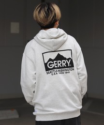 【GERRY】バックプリントパーカー