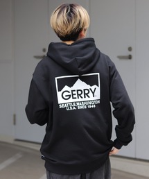 【GERRY】バックプリントパーカー