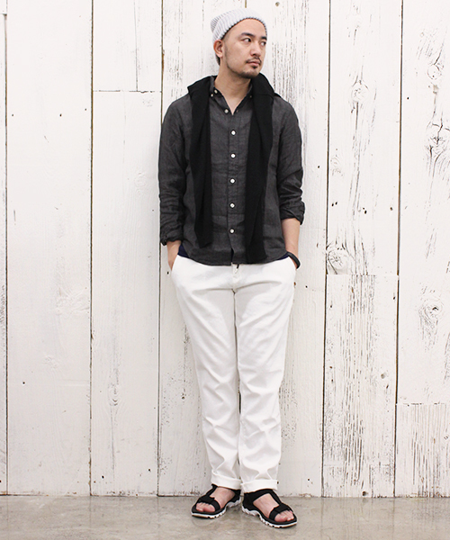 CIAOPANIC TYPY（チャオパニックティピー）の「カノコライクストレッチリブパンツ（その他パンツ・メンズ・ネイビー/ブラック/ホワイト・SMALL/MEDIUM/LARGE）」の5枚目の写真