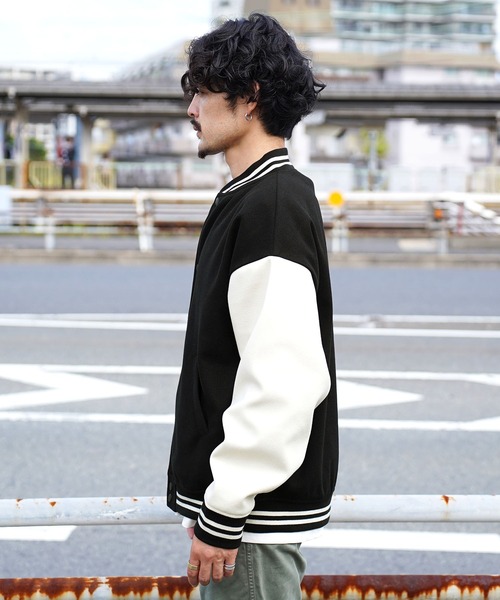 jiggys shop（ジギーズショップ）の「オーバーサイズ スタジャン（スタジャン・メンズ・ベージュ系その他/グリーン系その他/ブルー系その他/ブラック系その他/ブラック系その他2/ブルー系その他2・MEDIUM/LARGE）」の16枚目の写真