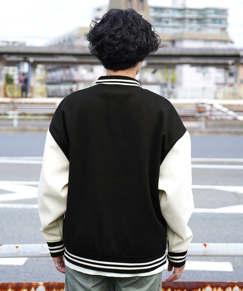 jiggys shop（ジギーズショップ）の「オーバーサイズ スタジャン（スタジャン・メンズ・ベージュ系その他/グリーン系その他/ブルー系その他/ブラック系その他/ブラック系その他2/ブルー系その他2・MEDIUM/LARGE）」の11枚目の写真