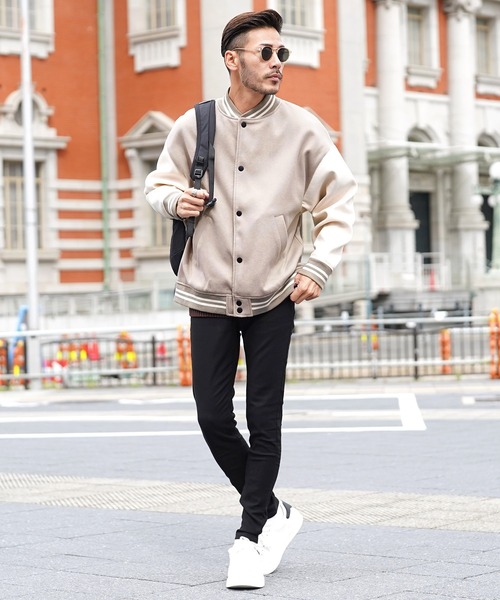 jiggys shop（ジギーズショップ）の「オーバーサイズ スタジャン（スタジャン・メンズ・ベージュ系その他/グリーン系その他/ブルー系その他/ブラック系その他/ブラック系その他2/ブルー系その他2・MEDIUM/LARGE）」の17枚目の写真