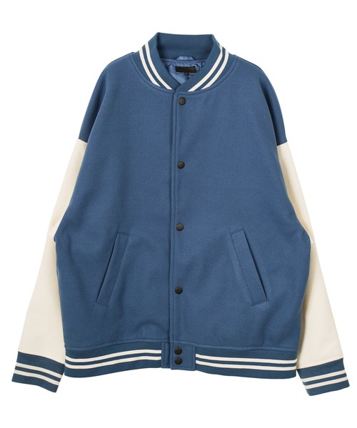 jiggys shop（ジギーズショップ）の「オーバーサイズ スタジャン（スタジャン・メンズ・ベージュ系その他/グリーン系その他/ブルー系その他/ブラック系その他/ブラック系その他2/ブルー系その他2・MEDIUM/LARGE）」の8枚目の写真