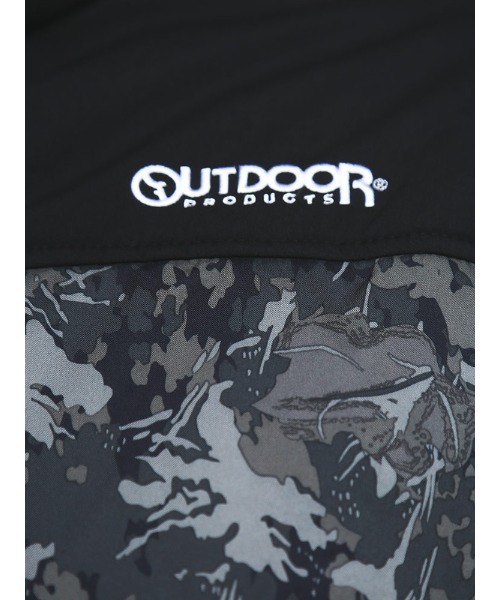 OUTDOOR PRODUCTS（アウトドアプロダクツ）の「フルジップ 中綿ブルゾン（ブルゾン・メンズ・カーキ/ホワイト・5L/4L/3L/6L）」の8枚目の写真