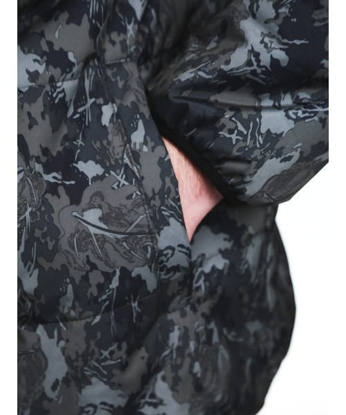 OUTDOOR PRODUCTS（アウトドアプロダクツ）の「フルジップ 中綿ブルゾン（ブルゾン・メンズ・カーキ/ホワイト・5L/4L/3L/6L）」の9枚目の写真