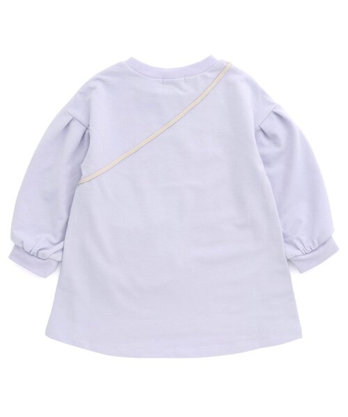 Seraph(セラフ)の「チュールポシェットチュニック(チュニック・キッズ・ラベンダー/サーモンピンク/ミント・80/90/95/100/110/120/130/140)」の6枚目の写真