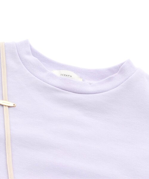 Seraph(セラフ)の「チュールポシェットチュニック(チュニック・キッズ・ラベンダー/サーモンピンク/ミント・80/90/95/100/110/120/130/140)」の10枚目の写真