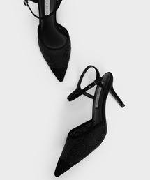 CHARLES & KEITH（チャールズ & キース）の「ビーズド メッシュ