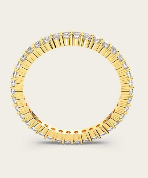 SWAROVSKI(スワロフスキー)の「【公式】【スワロフスキー】Matrix Vittore リング, ラウンドカット, ホワイト, ゴールドトーン仕上げ(リング・レディース・ホワイト・55)」の5枚目の写真