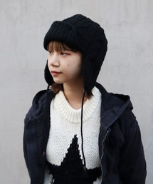 OVERRIDE | KIDS EARTH FUND KNIT FLIGHTCAP GUIDE SG(ニットキャップ/ビーニー)