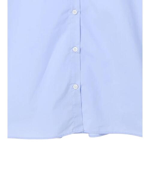 Green Parks(グリーンパークス)の「袖ボリュームシャツチュニック(シャツ/ブラウス・レディース・サックスブルー/オフホワイト・FREE)」の20枚目の写真