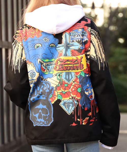 Diamond SUPPLY CO.(ダイアモンドサプライ)の「Diamond Supply Co./ダイアモンドサプライ TATTOO TOUR JACKET ツアージャケット スイングトップ ジップブルゾン オーバーサイズ(ブルゾン・メンズ・ブラック・M/L/XL)」の19枚目の写真