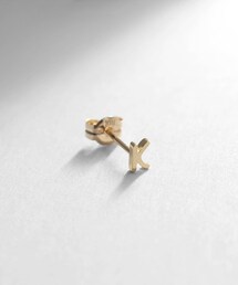 【WEB限定】K10イニシャルK スタッドピアス(片耳用)