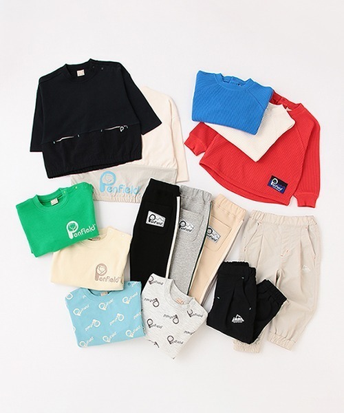 petit main（プティマイン）の「【Pen Field】ナイロンロングパンツ（スラックス・キッズ・キナリ/ブラック・100cm/110cm/90cm/120cm/130cm/80ｃｍ）」の20枚目の写真