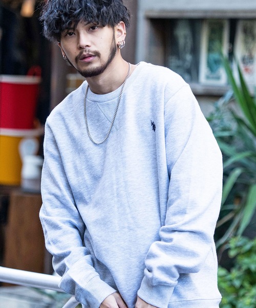 U.S. POLO ASSN.(ユーエスポロアッスン)の「『U.S. POLO ASSN/ユーエスポロアッスン』POLO FLEECE CREW NECK【Z】(スウェット・メンズ・ホワイト/ブラック/グレー/ネイビー・L/M/XL/S)」の3枚目の写真
