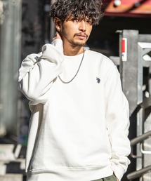『U.S. POLO ASSN/ユーエスポロアッスン』POLO FLEECE CREW NECK【Z】