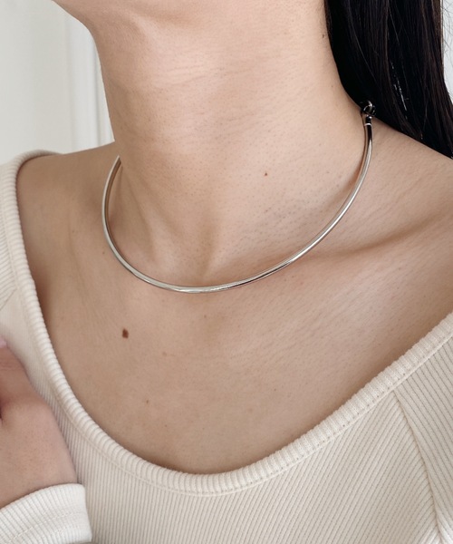 iso（イソ）の「2WAY チェーン メタル チョーカー ネックカフ（チョーカー・レディース・ゴールド/シルバー・FREE）」の15枚目の写真