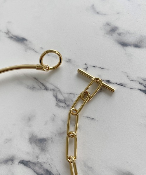 iso（イソ）の「2WAY チェーン メタル チョーカー ネックカフ（チョーカー・レディース・ゴールド/シルバー・FREE）」の14枚目の写真