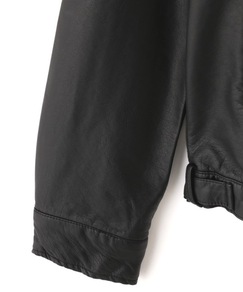 ROSE BUD（ローズバッド）の「ノーカラーライダース（ノーカラージャケット・レディース・ブラック・FREE）」の7枚目の写真